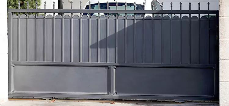 Metal Driveway Gate Installation Rexburg
